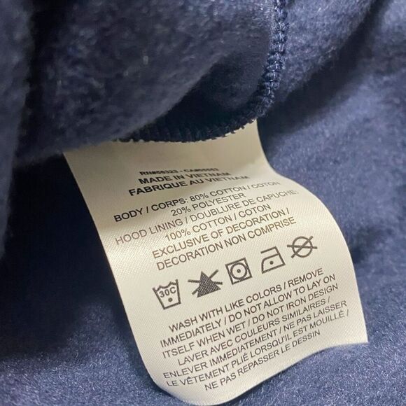 Nike Jordan x Howard University Bisons Pullover Hoodie FJ9323-419 Navy size L - Picture 8 of 10